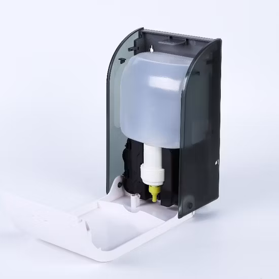 2022 新型温度計消毒剤タッチレス自動スプレーハンドバスルームソープディスペンサー