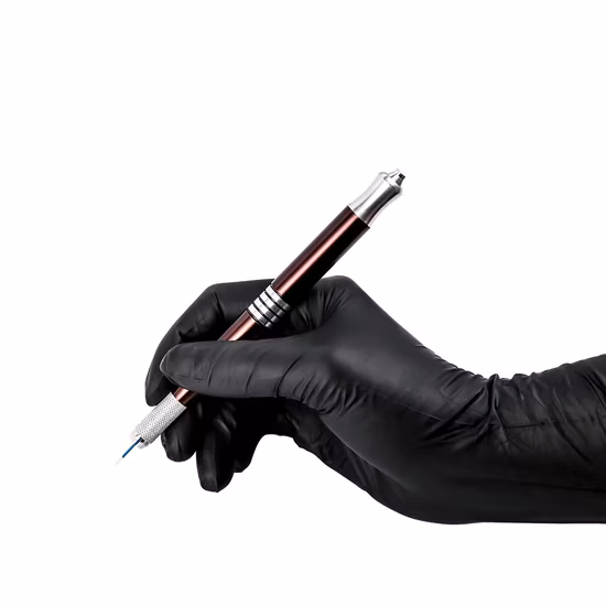 医療保護使い捨てタトゥー安全作業手袋、ゴム製医療検査ラテックス手袋